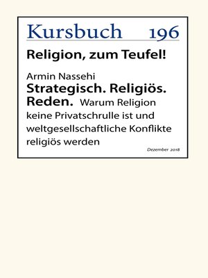 cover image of Strategisch. Religiös. Reden.